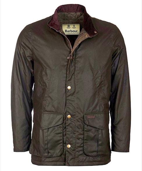 Barbour Hereford wax jacket olive