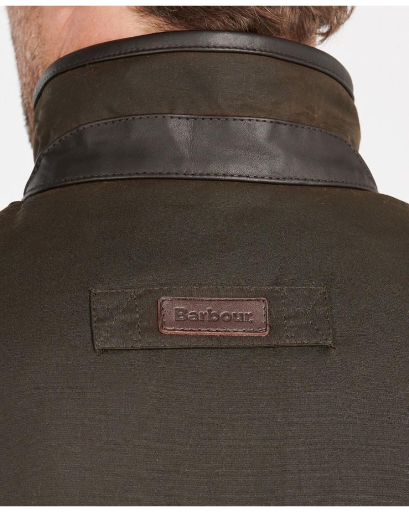 Barbour Hereford wax jacket olive