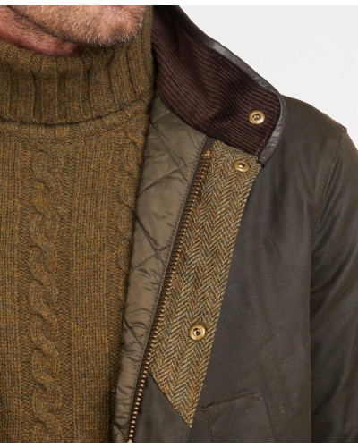 Barbour Hereford wax jacket olive