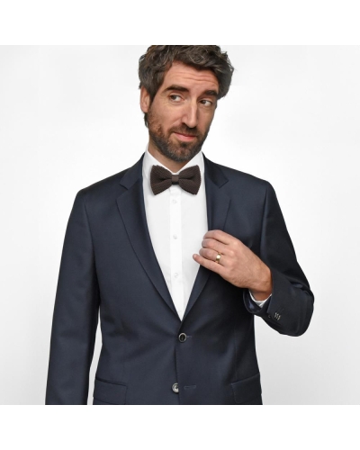 Sir Redman Work Gebreide Bowtie donkerbruin