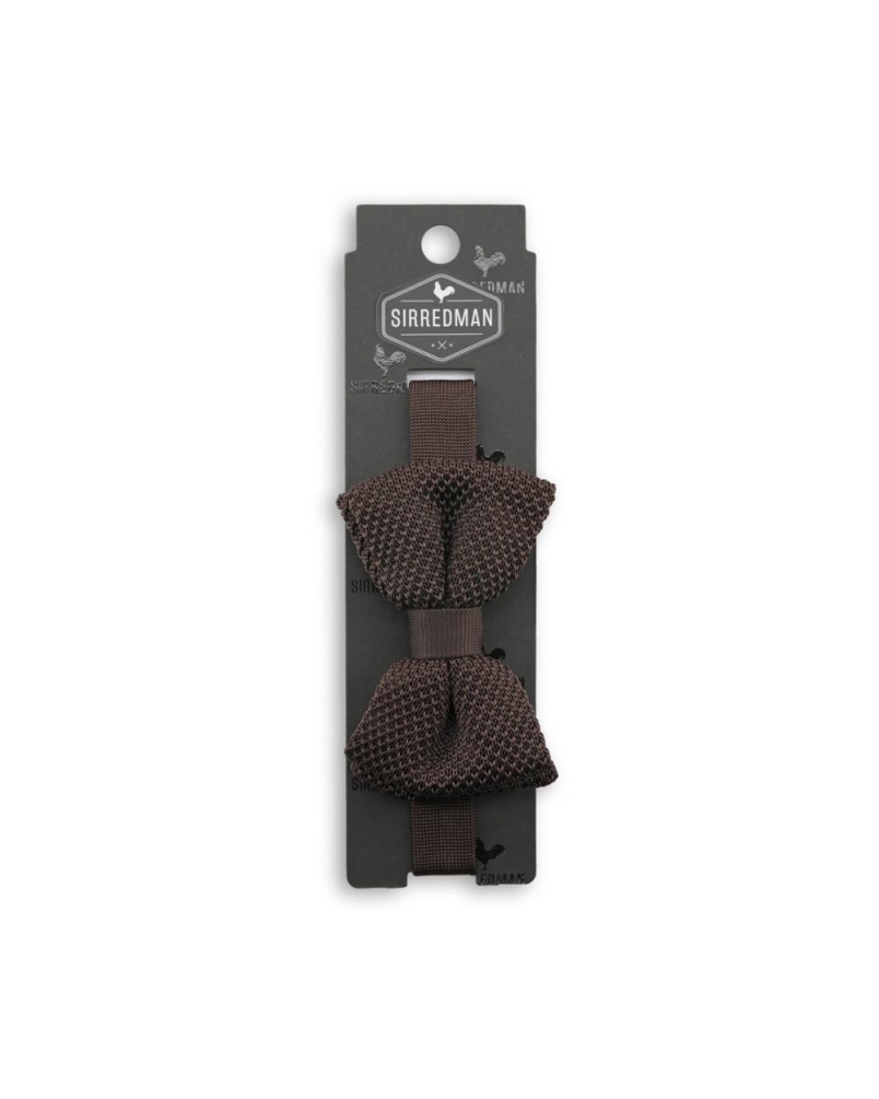 Sir Redman Work Gebreide Bowtie donkerbruin