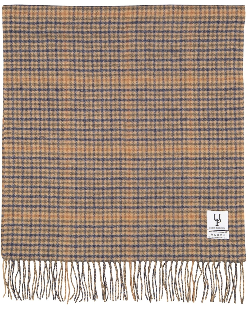 Urban Pioneers Bea Scarf camel check