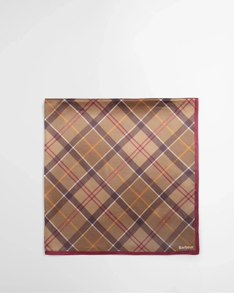 Barbour Kinsale head neck scarf tn91 muted tartan