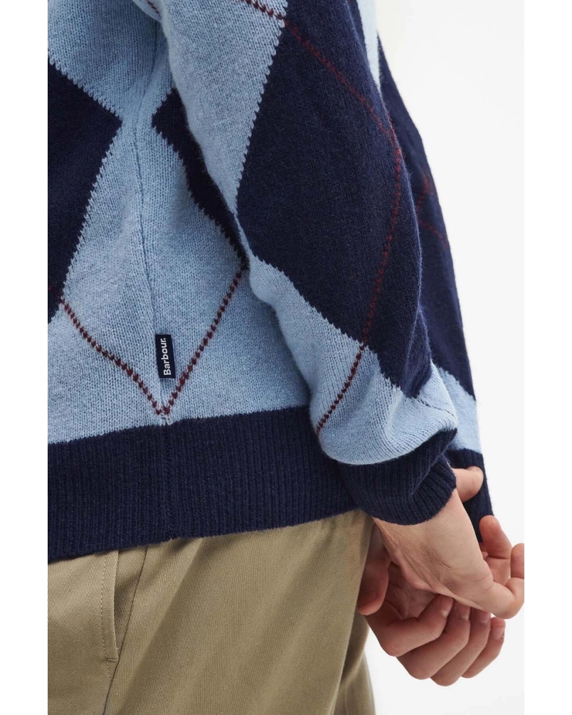Barbour Sutherwell argyle jumper