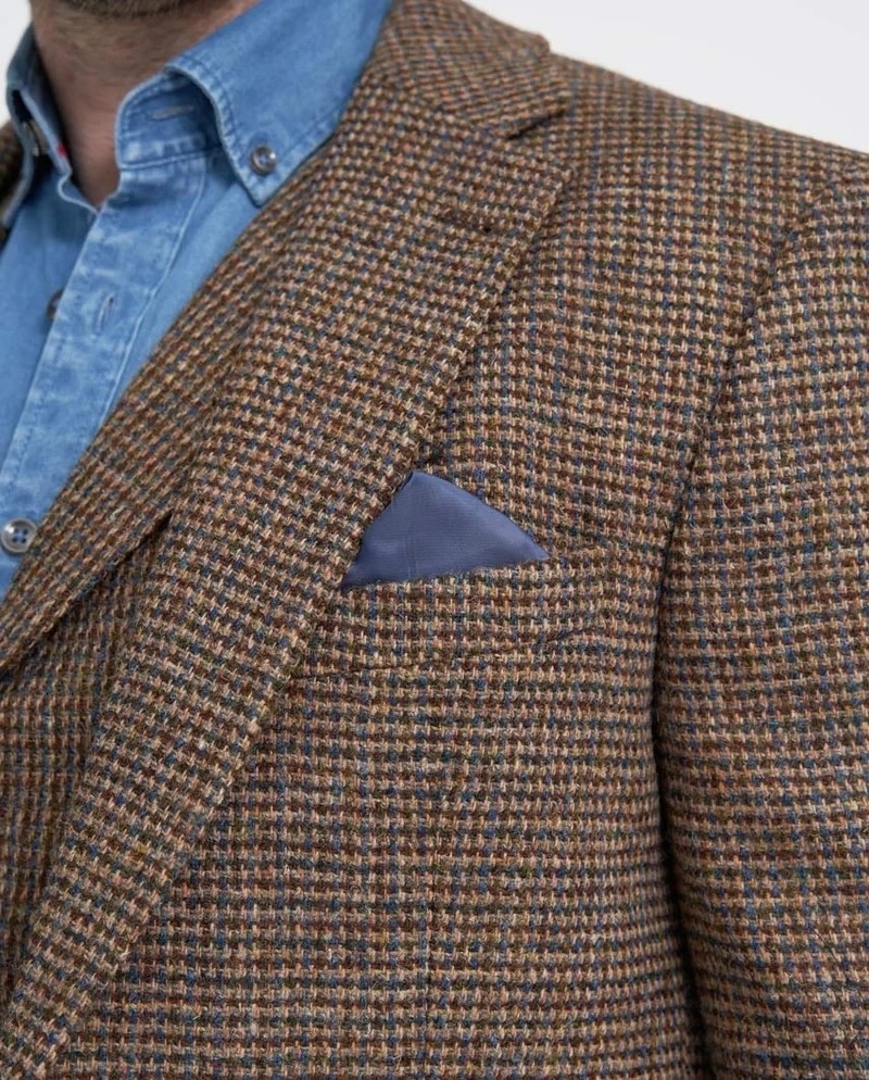 Wellington of Bilmore London multi houndstooth