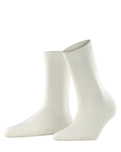Falke Cosy Wool dames sokken off-white