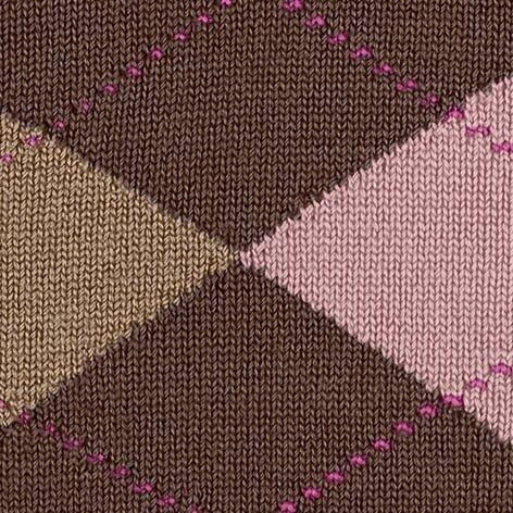 Burlington Marylebone dames sokken hazelnut