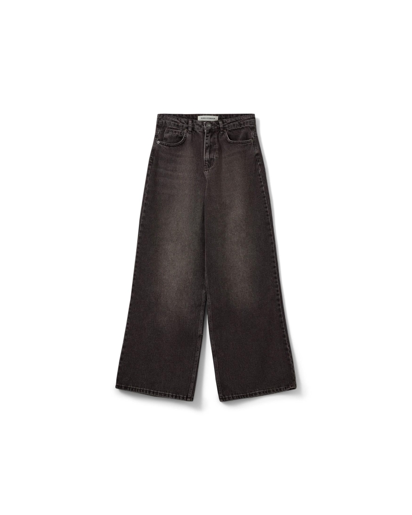 Sofie Schnoor Venice mid waist jeans dark plum