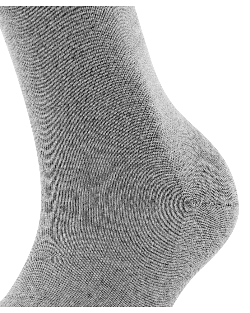 Falke Softmerino dames sokken light grey melange-