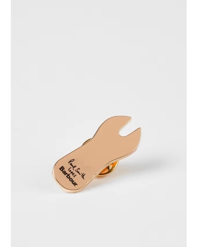 Barbour x Paul Smith Pin Badge chip fork