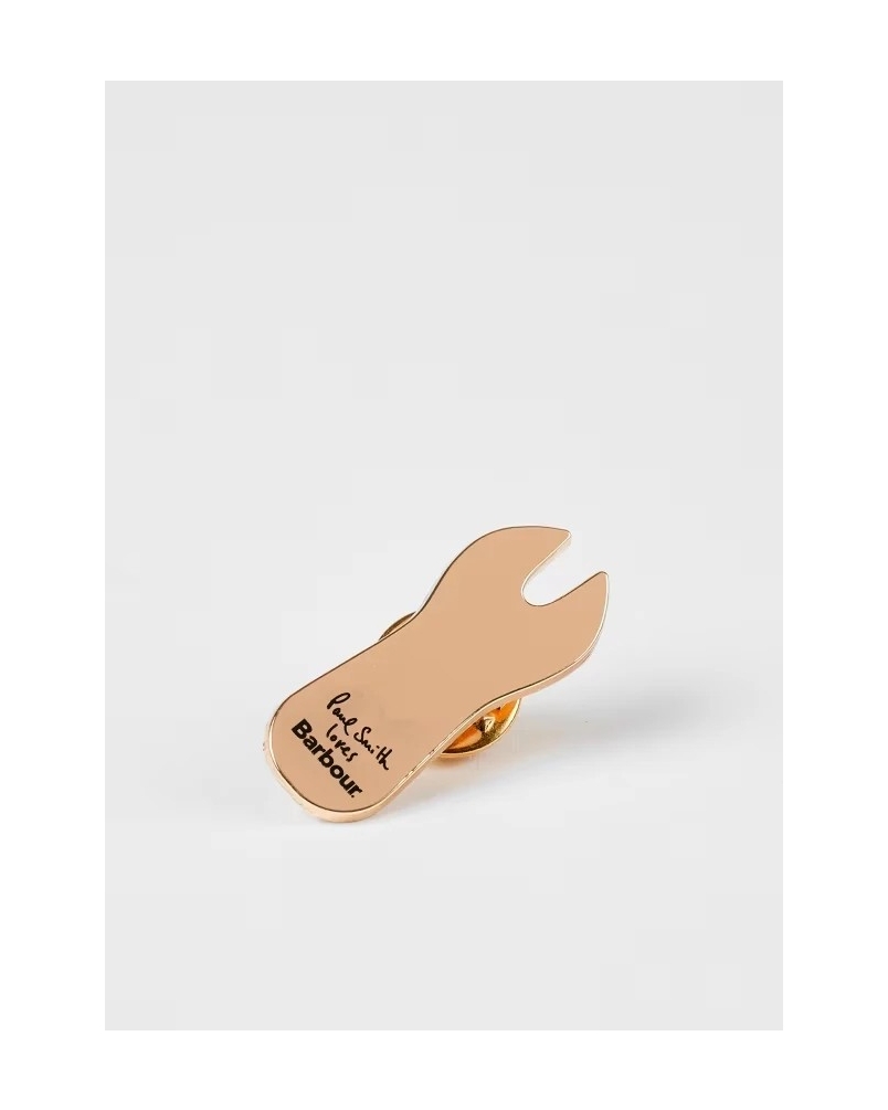 Barbour x Paul Smith Pin Badge chip fork