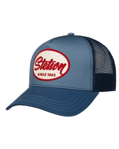 STETSON Stetson Trucker cap Engine blauw