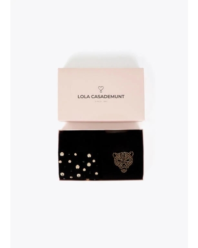 Lola Casademunt Two pack socks gris/multicolor