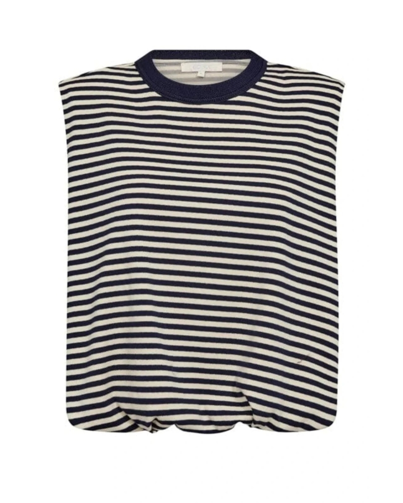 Gossia Anisa Lu tee stripe navy/off white