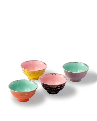 POLS POTTEN Pols Potten Grandpa bowls (set van 4)