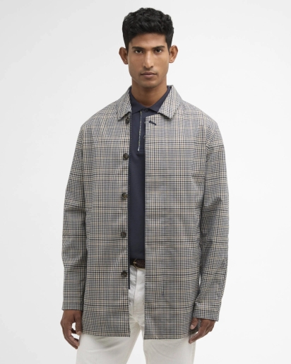 BARBOUR Barbour Check Rokig waterproof mac heritage check