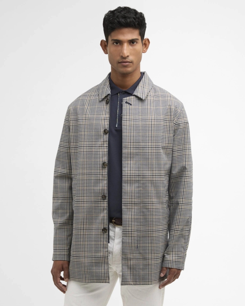 Barbour Check Rokig waterproof mac heritage check highland heritage check
