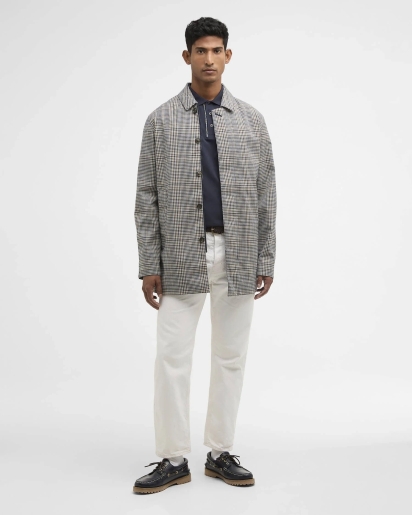 BARBOUR Barbour Check Rokig waterproof mac heritage check