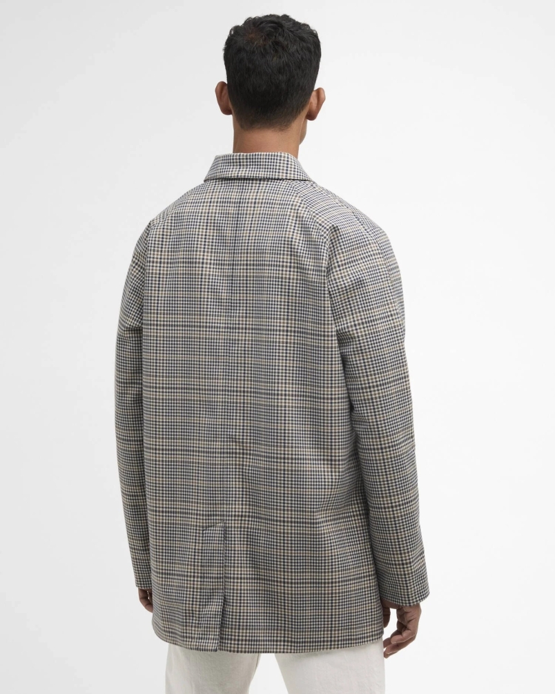 Barbour Check Rokig waterproof mac heritage check highland heritage check