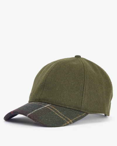 Barbour Roker sports cap forest green/classic