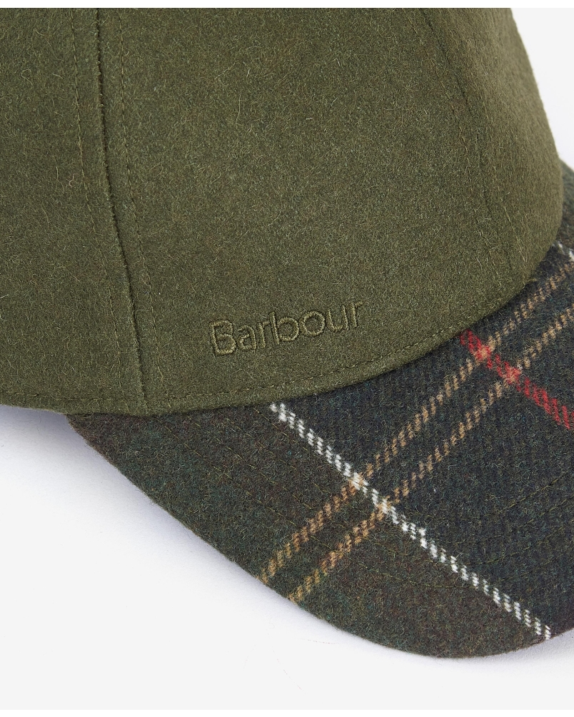 Barbour Roker sports cap forest green/classic