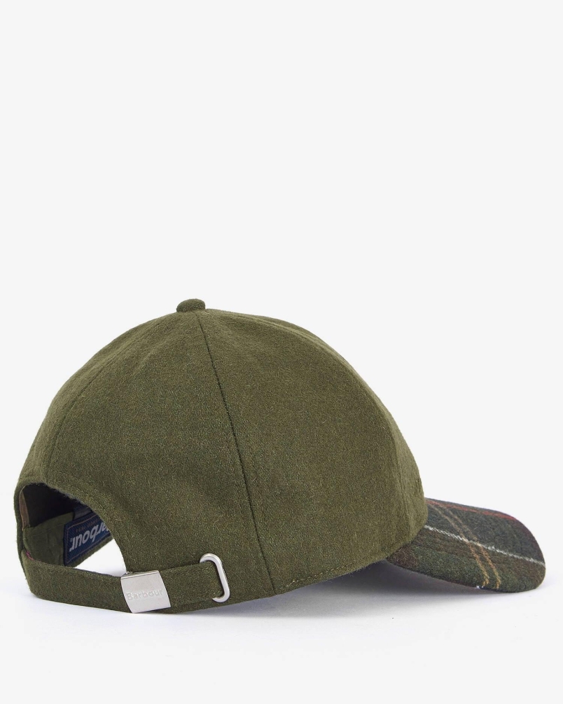 Barbour Roker sports cap forest green/classic