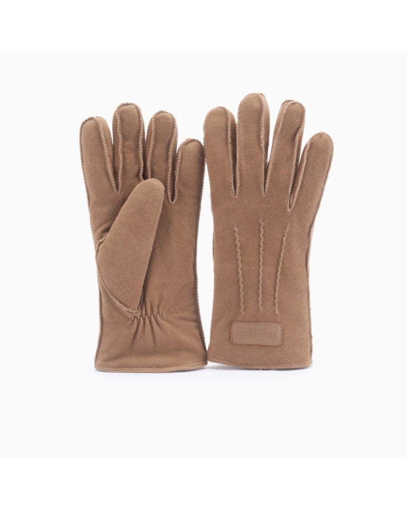 Warmbat Suede women gloves cognac