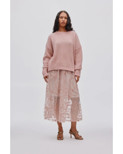 RABENS SALONER Rabens Saloner Hifa cosy sweater pale pink