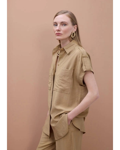 LOLA CASADEMUNT Lola Casademunt Sleeveless shirt with pockets