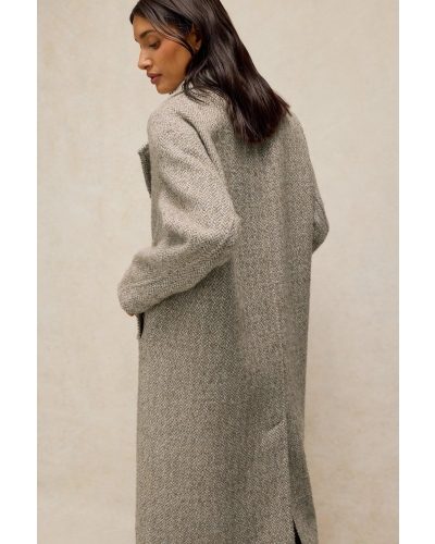 White Stuff Camilla crombie coat nat mlt