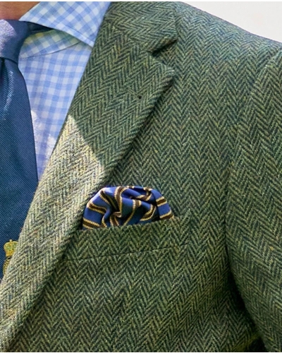 Wellington of Bilmore London green island herringbone