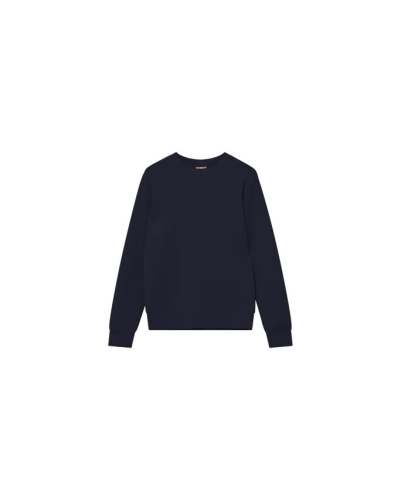 Mos Mosh Gallery Abel Crew Neck Sweat salute navy
