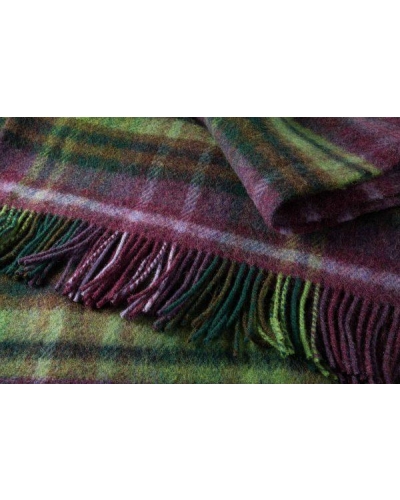 John Hanly Large Irish picnic blanket purple green lavender