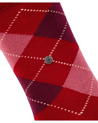 Burlington Marylebone dames sokken cranberry