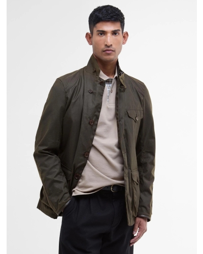 Barbour Beacon Sports wax jacket olive
