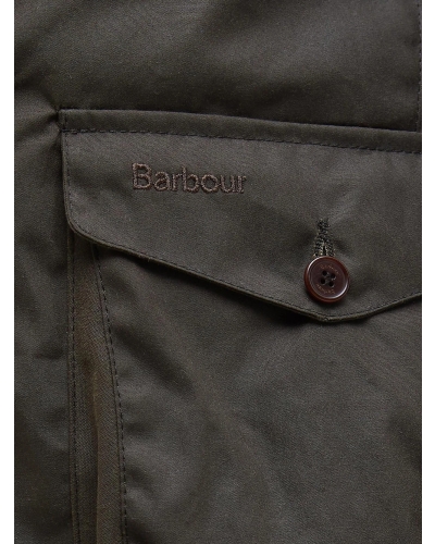 Barbour Beacon Sports wax jacket olive