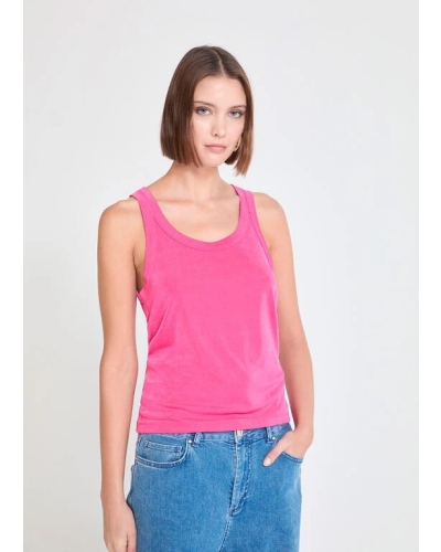 Lola Casademunt Round neck top pink