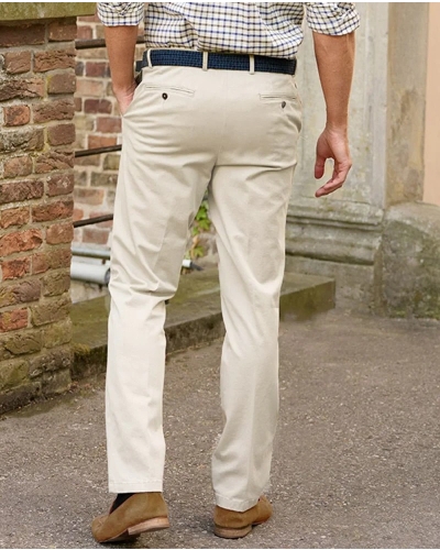 Wellington of Bilmore Mr. Jones fine men's chino ivory