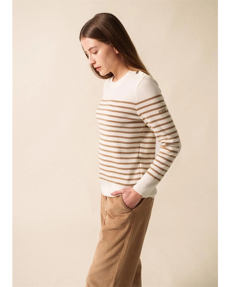 Saint James Bregancon blanc beige blan/beige fonc