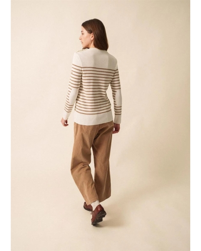 SAINT JAMES Saint James Bregancon blanc beige