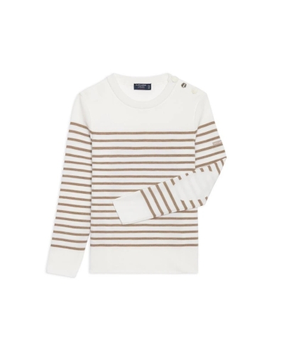 Saint James Bregancon blanc beige blan/beige fonc
