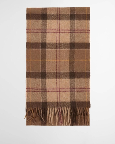 Barbour Tartan scarf muted tartan