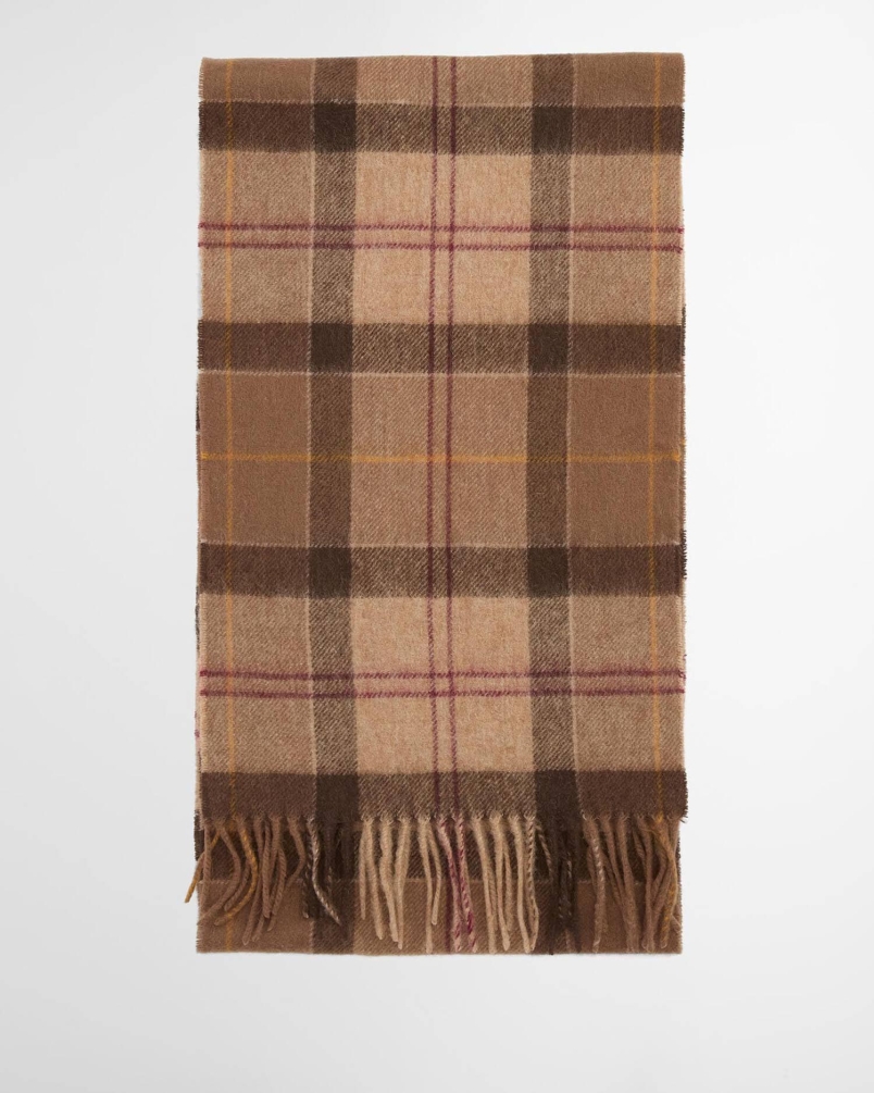 Barbour Tartan scarf muted tartan