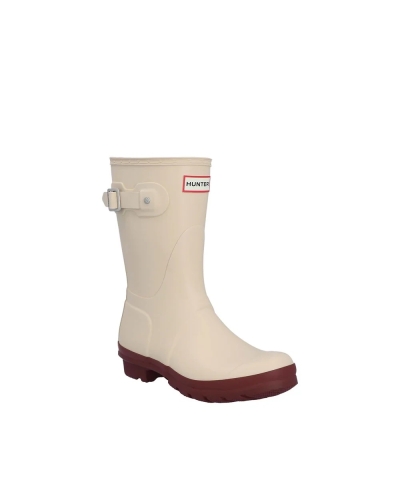 Hunter Original short boot sand merlot sand merlot