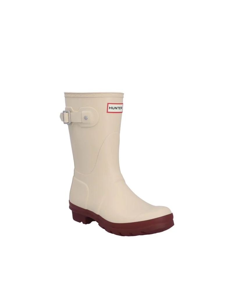 Hunter Original short boot sand merlot sand merlot