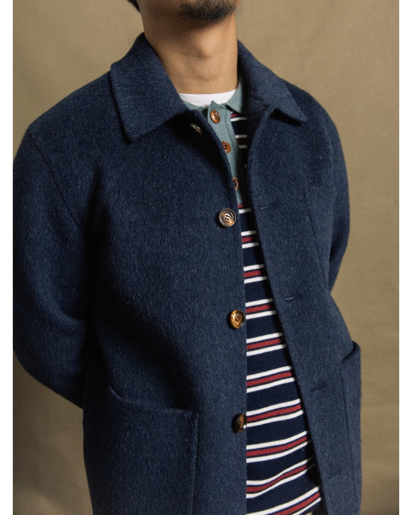 Mos Mosh Gallery Warren jacket salute navy