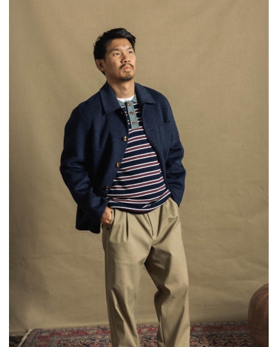 Mos Mosh Gallery Warren jacket salute navy