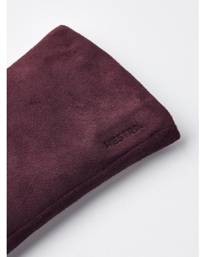 Hestra Elisabeth suede dames handschoenen bordeaux