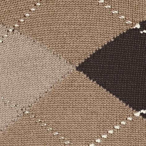 Burlington Edinburgh heren sokken brown-1