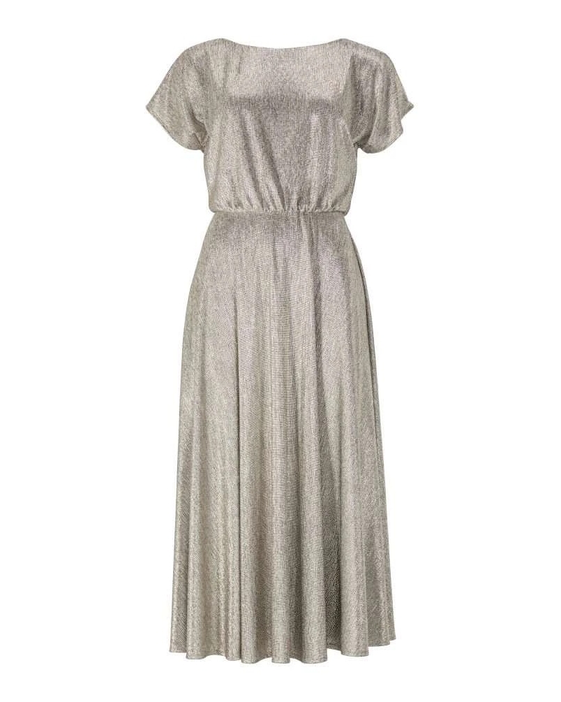 Swing Midi dress gold gold